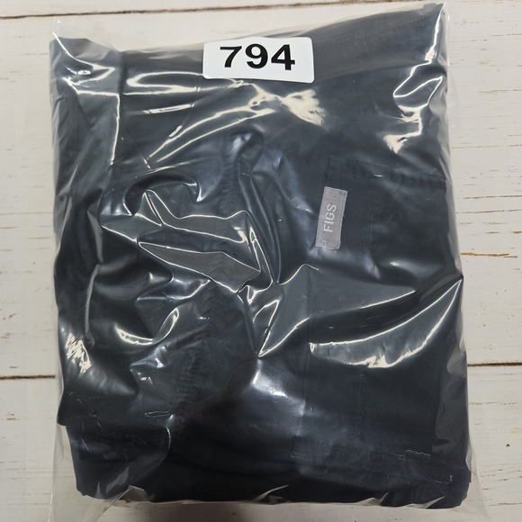 Figs Technical Womens Yola FreeX Lined Scrub Pants Medium Black Workwear Medical - Picture 10 of 10